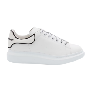 Alexander Mcqueen Oversized – White Black Trim